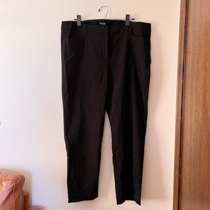 NWT George 18WA Black Business Straight Leg Pants
